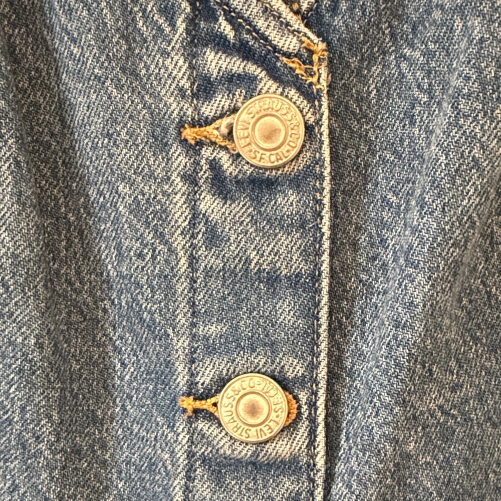 Vianna Denim Button Front Dress - Picture 5 of 9